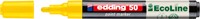 Paintmarker edding 50 EcoLine op waterbasis 2-3mm geel