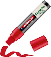 Paintmarker edding 52 Eco waterbasis 4-15mm rood 1 Stuk-2