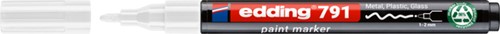 Paintmarker edding 791 alcoholbasis 1-2mm wit 1 Stuk