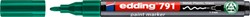 Paintmarker edding 791 PCR op alcoholbasis 1-2mm groen