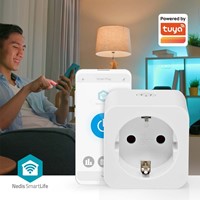 Slimme stekker Nedis Smartlife Wifi 3 stuks wit-7