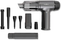 Handstofzuiger / luchtblazer Nedis 90W oplaadbaar zwart