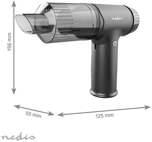 Handstofzuiger / luchtblazer Nedis 90W zwart 1 Stuk-5