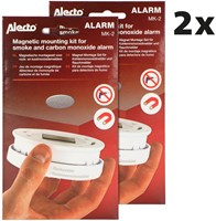 Montageset Alecto rookmelders magneetplaat 2 stuk 2 Stuk