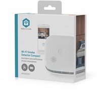 Rookmelder Nedis Smartlife Wifi 10 jaar sensor wit 1 Stuk-2