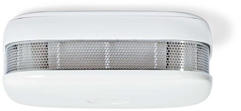 Rookmelder Nedis Smartlife Wifi 10 jaar sensor wit 1 Stuk-1