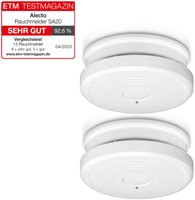 Rookmelder Alecto 2 stuks SA20 wit 2 Stuk-5