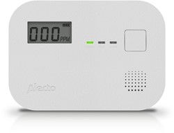 Koolmonoxidemelder Alecto 10 jaar sensor wit 1 Stuk