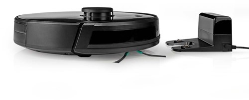 Robotstofzuiger Nedis wifi laser 3-in-1 zwart 1 Stuk-2