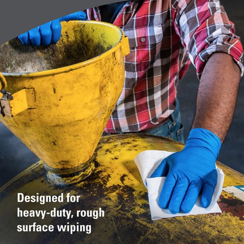 Poetsdoek WypAll X80 PowerClean 426x281mm wit 160 Vel-3