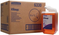 Handzeep Kleenex Ultra vloeibaar amber 1000ml 6 Stuk