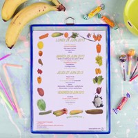 Zichtpanelenframe hangend Tarifold A4 blauw 5st 5 Stuk-3