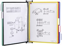 Zichtpanelensysteem wand Tarifold metaal A4 5ass 1 Stuk-3