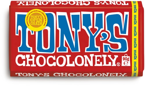 Chocolade Tony Chocolonely melk 90 gram 90 Gram-2