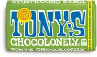 Chocolade Tony Chocolonely puur amandel zee 90gr 90 Gram-2