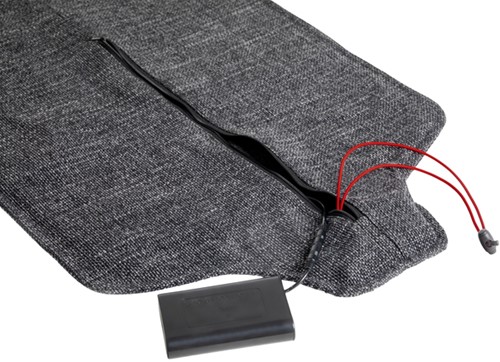 Stoelhoes verwarmd Montandor Infrarood grijs 1 Stuk-3