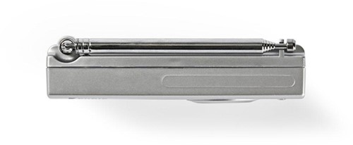 Wereldradio Nedis met wekker RDWR1000GY 1 Stuk-3