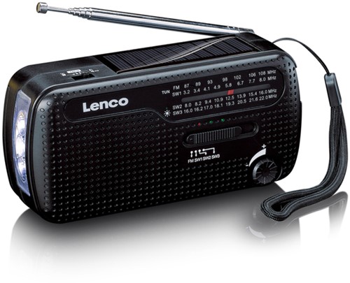 Noodradio Lenco MCR-113BK 1 Stuk-3