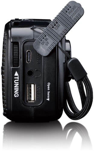 Noodradio Lenco MCR-113BK 1 Stuk-3