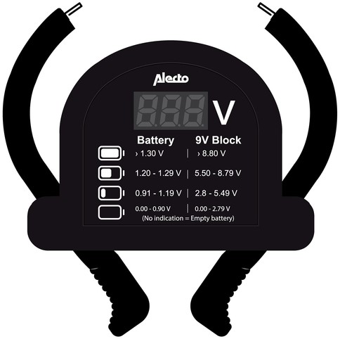 Batterijtester Alecto BTT2 1 Stuk-2