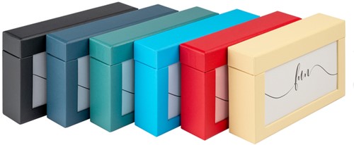 Fotobox walther design Fun 10x15cm 100 foto's oceaan blauw-3