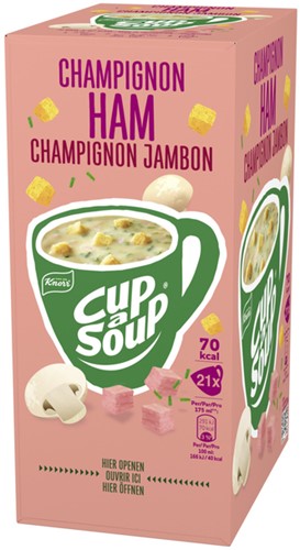 Cup a Soup Knorr champignon ham 175ml 21 Zak-1