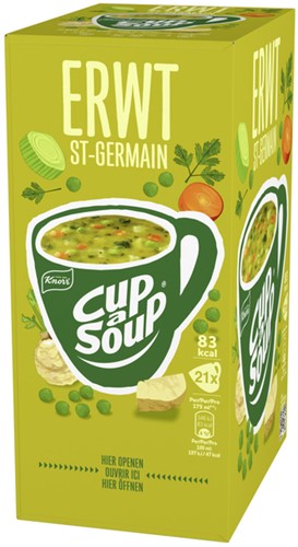 Cup a Soup Knorr erwtensoep 175ml 21 Zak-2