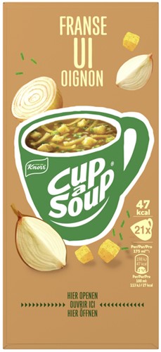 Cup a Soup Knorr Franse ui 175ml 21 Zak-2