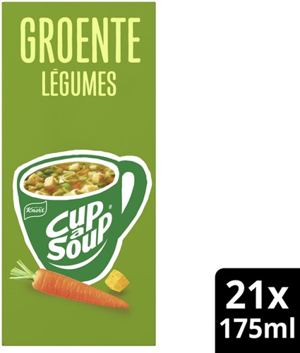 Cup a Soup Knorr groente 175ml 21 Zak