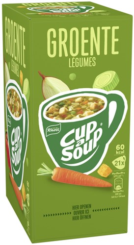 Cup a Soup Knorr groente 175ml 21 Zak-3
