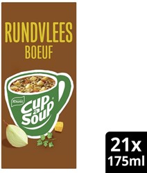 Cup a Soup Knorr rundvlees 175ml 21 Zak
