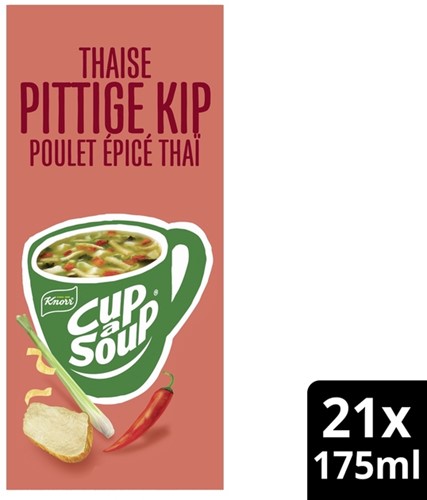 Cup a Soup Knorr Thaise pittige kip 175ml 21 Zak