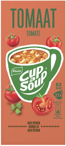 Cup a Soup Knorr tomaat 175ml 21 Zak-2