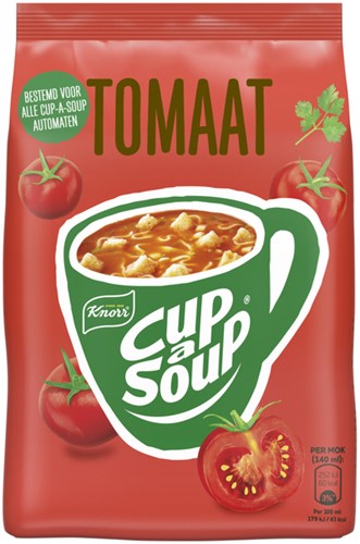 Cup a Soup Knorr machinezak tomaat 140ml 40 portie-2