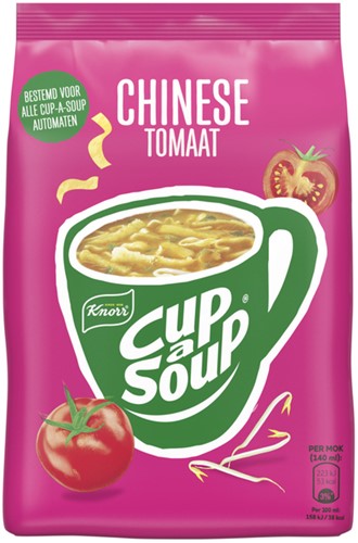 Cup a Soup Knorr machinezak Chinese tomaat 140ml 40 portie-2