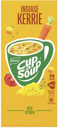 Cup a Soup Knorr Indiase kerrie 140ml 24 Zak-2