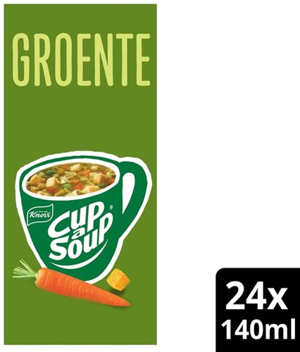 Cup a Soup Knorr groente 140ml 24 Zak