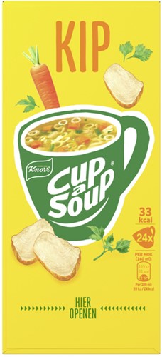 Cup a Soup Knorr kip 140ml 24 Zak-2