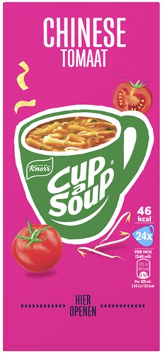 Cup a Soup Knorr Chinese tomaat 140ml 24 Zak-2