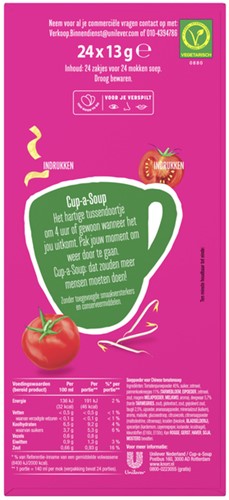 Cup a Soup Knorr Chinese tomaat 140ml 24 Zak-1
