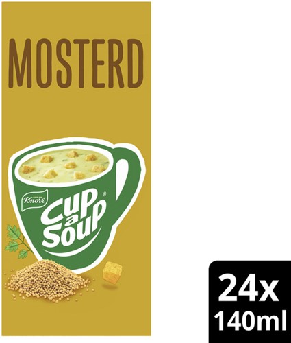 Cup a Soup Knorr mosterd 24x140ml 24 Zak