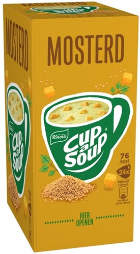 Cup a Soup Knorr mosterd 24x140ml 24 Zak-3