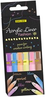 Acrylliner Online fashion assorti 6 stuks 6 Stuk