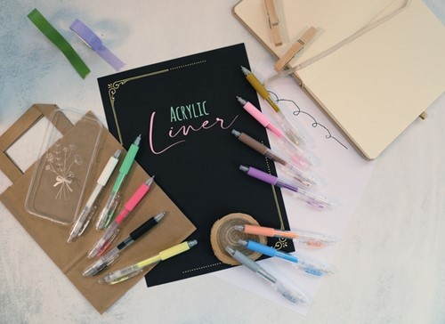 Acrylliner Online fashion assorti 6 stuks 6 Stuk-2