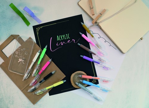 Acrylliner Online classic assorti 6 stuks 6 Stuk-6