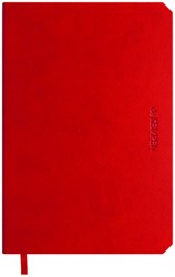 Notbk de KEMPEN Poppy 110x160 blanco 160pag rood 1 Stuk