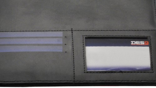 Schrijfmap DESQ A4 zwart 1 Stuk-3