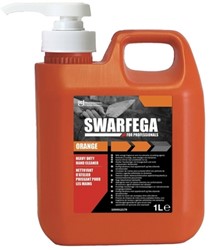 Handreiniger SCJ Swarfega Orange 1 liter met pomp 1 Liter