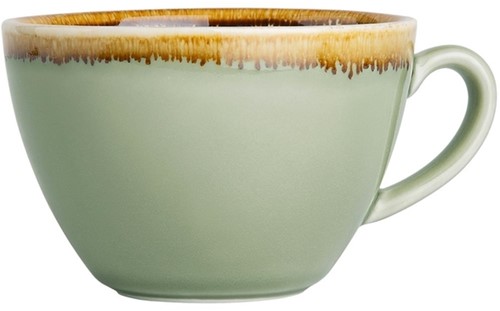 Cappuccinokopje Olympia Kiln 340ml 6 stuks mosgr 6 Stuk