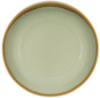 Bord Olympia Kiln coupe 23cm 6 stuks mosgroen 6 Stuk